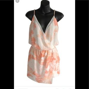 Club Monaco silk romper